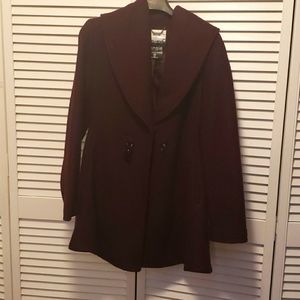 Coat mid length  wool jacket